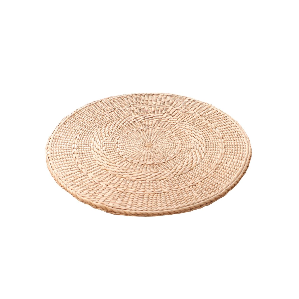 Amazon.co.jp: い草製の円形座布団 い草座布団 藁の布団丸い